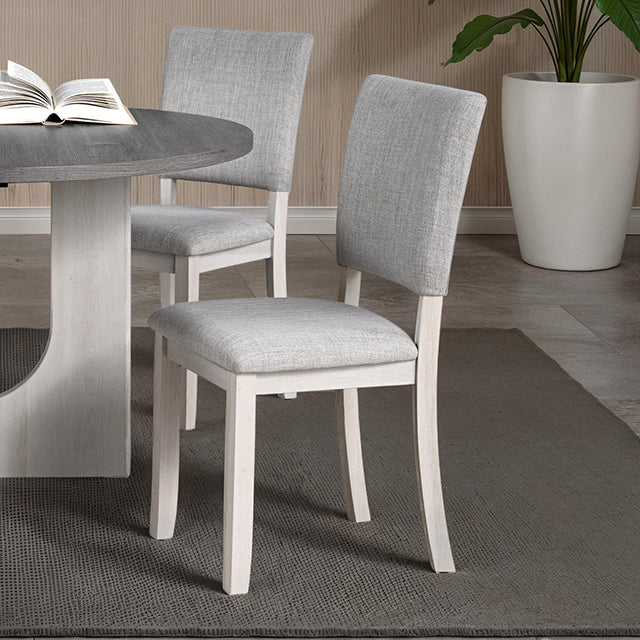 Oberto Upholstered Side Chair (4/Ctn) - LATIN HOME FURNITURE - (POMONA,CA)