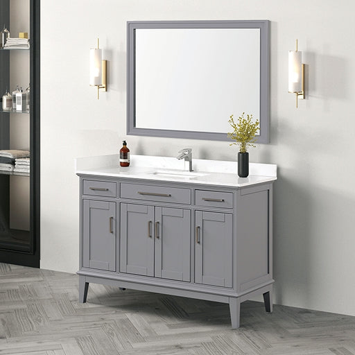 Soline Vanity Set w/ Mirror - LATIN HOME FURNITURE - (POMONA,CA)