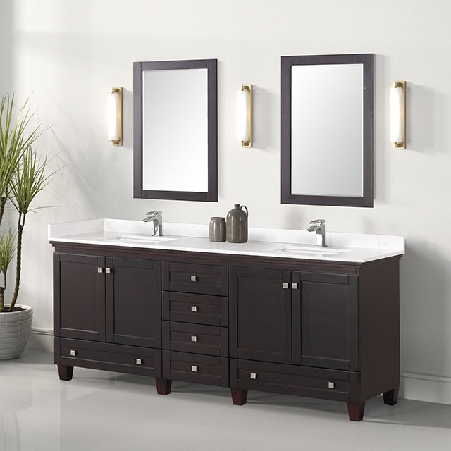 Oliva Vanity Set w/ Mirror - LATIN HOME FURNITURE - (POMONA,CA)