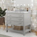 Reston Vanity with Top/ Sink - LATIN HOME FURNITURE - (POMONA,CA)