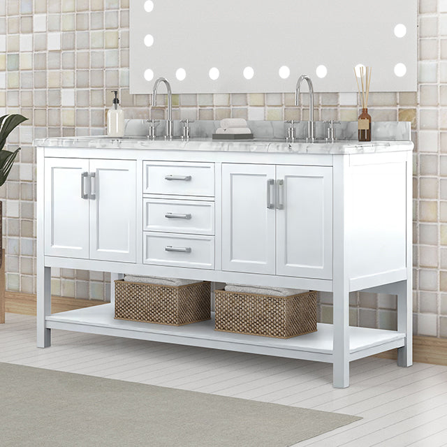 Reston Vanity with Top/ Sink - LATIN HOME FURNITURE - (POMONA,CA)